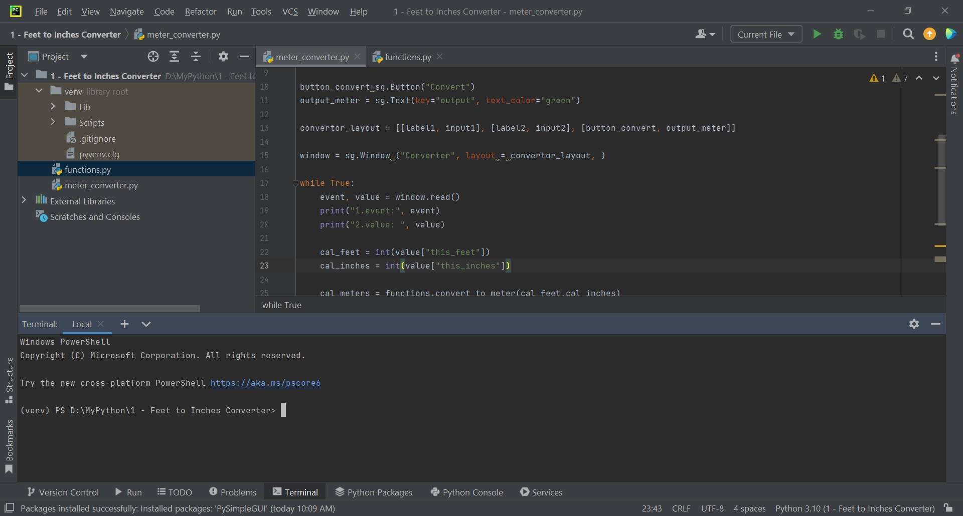 Converting To Standalone Executable